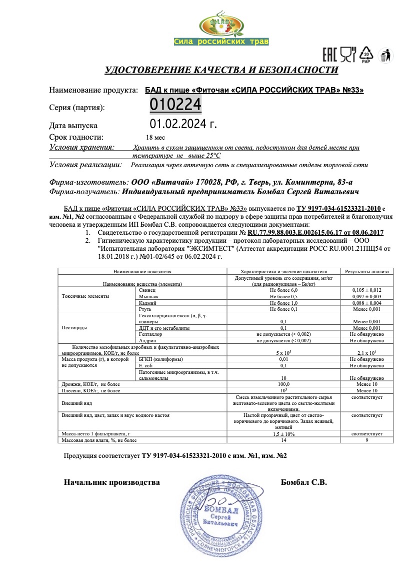 Паспорт №022024